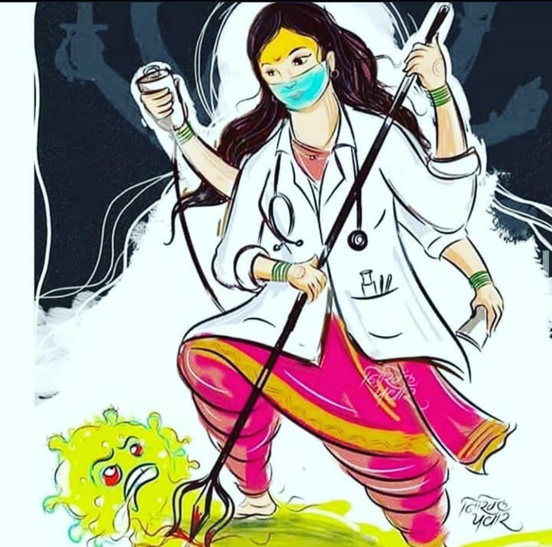 CmhoPali's tweet photo. या देवी सर्वभूतेषु डॉक्टर रूपेण संस्थिता

कोरोना मर्दिनी नमोस्तुते। @narendramodi @PMOIndia @RajCMO @ashokgehlot51 @RaghusharmaINC @Gyannmalviya @dr_marwal @zeerajasthan_ @aajtak https://t.co/RK0Bd01W14