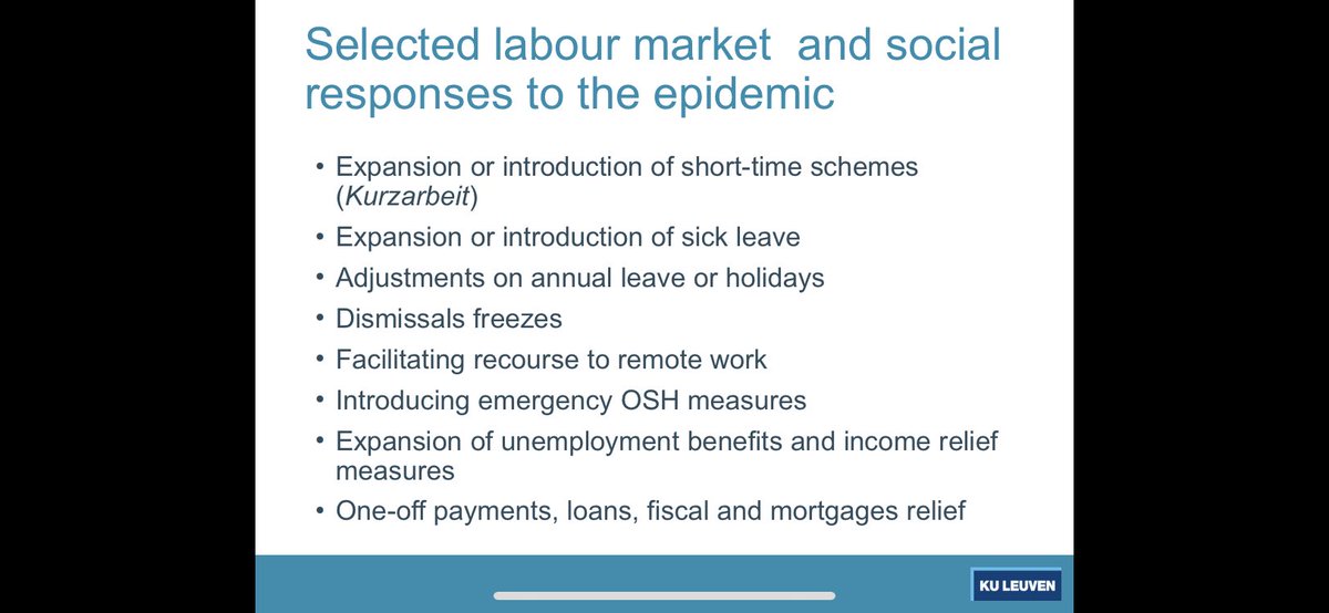 Countries’ labour maker responses to the crisis have been unprecedented. Here is a non-exhaustive list of measures