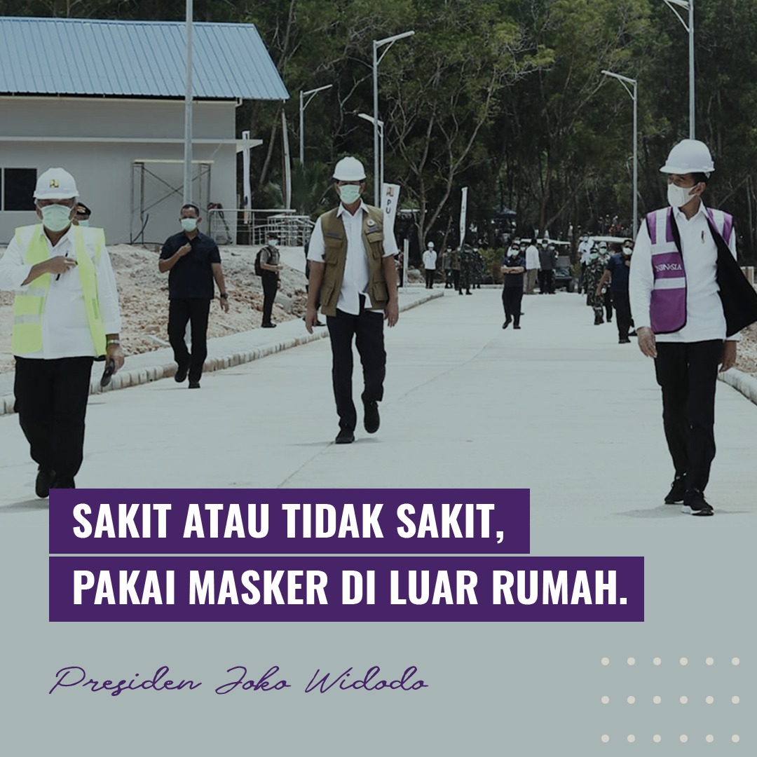WHO merekomendasikan agar masyarakat menggunakan masker saat beraktivitas di luar rumah. Mari, kita patuhi imbauan tersebut. 

Silakan memakai masker kain yang dapat dicuci dan dikenakan berkali-kali. Untuk masker bedah dan N-95 saat ini diprioritaskan bagi dokter dan paramedis.