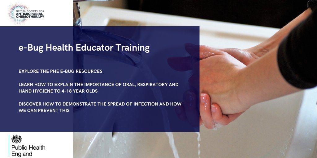 BSACandJAC's tweet photo. The latest run of our @eBug_UK course is live TODAY! 

If you are an educator or trying to #homeschool, this course contains #free information and activities for teaching about microbes 🦠 hand hygiene 🧼 and safe use of antimicrobials 💊 
#BSACeBug #wfh

https://t.co/fKJ4qwF3wd https://t.co/gyg55PlTTY