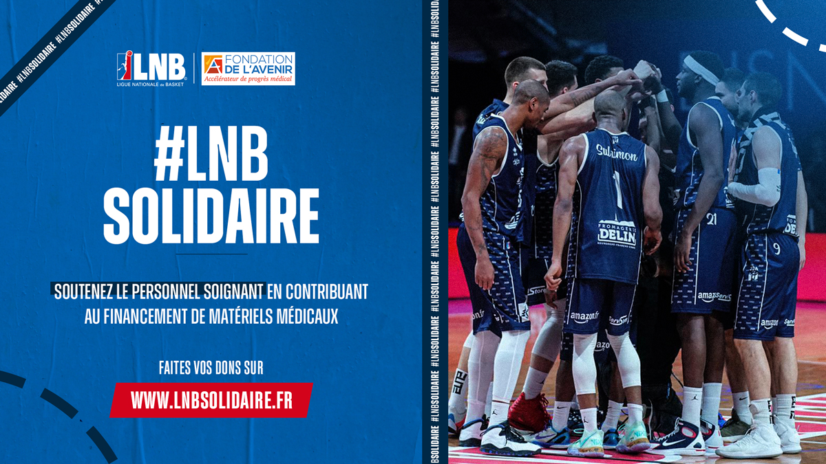 #LNBSolidaire

🤝 Aidez le personnel hospitalier à lutter contre le virus du COVID-19 en participant au financement de matériels médicaux. 

Faites vos dons sur lnbsolidaire.fr

🙏 Merci