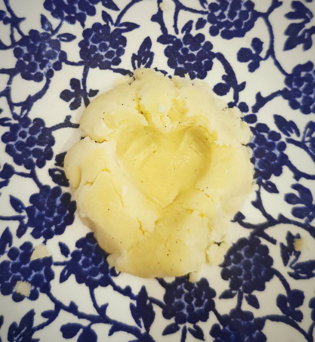... which is: if you haven't spent your life collecting an entire cupboard full of cookie cutters, you can make lovely Thumb Print Biscuits instead. And small fingers can easily make the thumb prints into heart shapes too, like this: