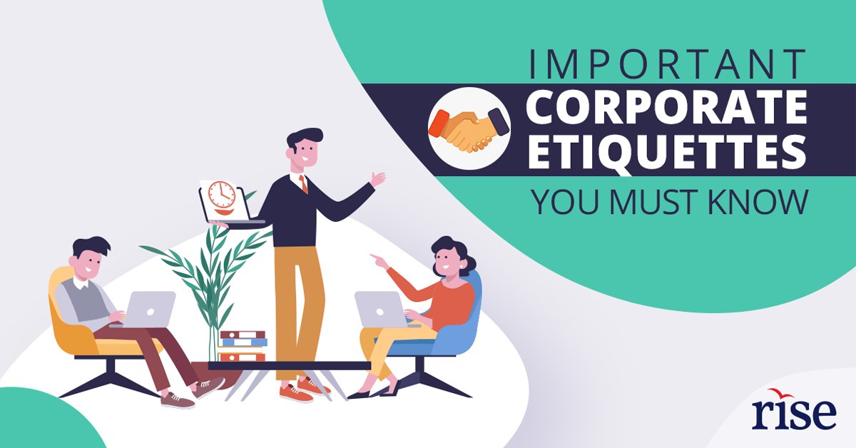 LearnAtRISE's tweet photo. Corporate work culture can be intimidating at times. Here are few tips and etiquette that can help you blend in to corporate culture at a bottleneck pace. https://t.co/Xed3vBqphh
#vadodara #baroda #paruluniversity #itmvu #ntccampus #vier #itmuniverse #SigmaGroupOfInstitutes https://t.co/u0KAEWmV0G