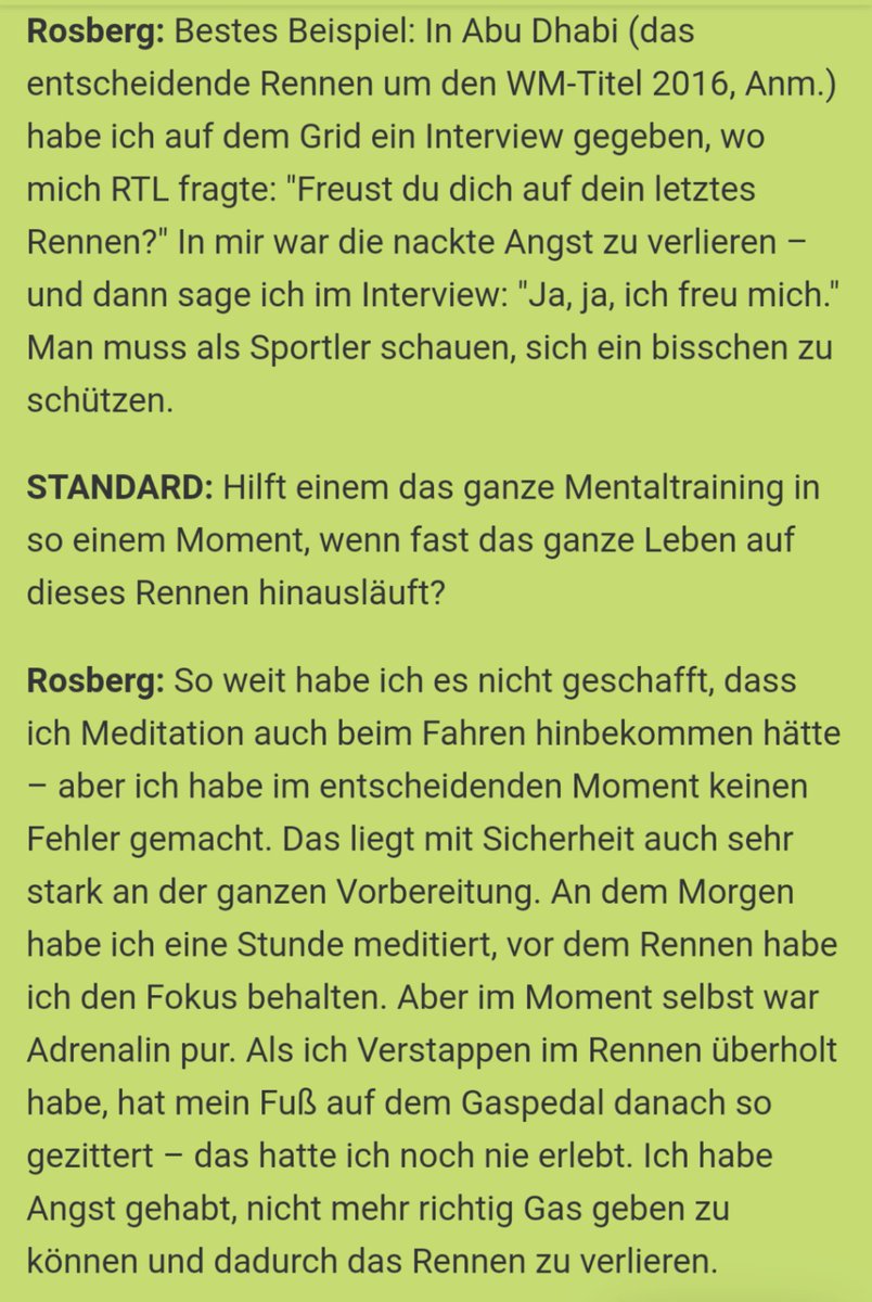 Mar_Schau's tweet photo. Mein Jogginghosen-Interview mit Nico Rosberg über Authentizität, mentale Stärke und die Suche nach seiner wahren Leidenschaft. Was ich nicht wusste: Er fuhr als einziger Fahrer mit schwarzem Helm, um 80 Gramm Lack zu sparen.

https://t.co/eaIJMLkYMX https://t.co/DMPTmKtfsT