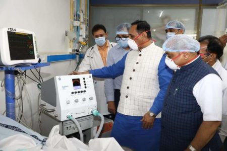 The ventilator had been tested in Ahmedabad civil and has been successful.Lets applaude for the Chairman and MD of the company Mr.Parakramsinh Jadeja, for his remarkable contribution in fight against  #Covid_19india  #MakeInIndia