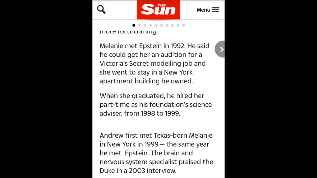 Prince Andrew enjoyed close relationship with ‘smarty pants’ brain surgeon who worked for pedo pal Jeffrey Epstein...  https://www.thesun.co.uk/news/11274254/prince-andrew-brain-surgeon-paedo-jeffrey-epstein/