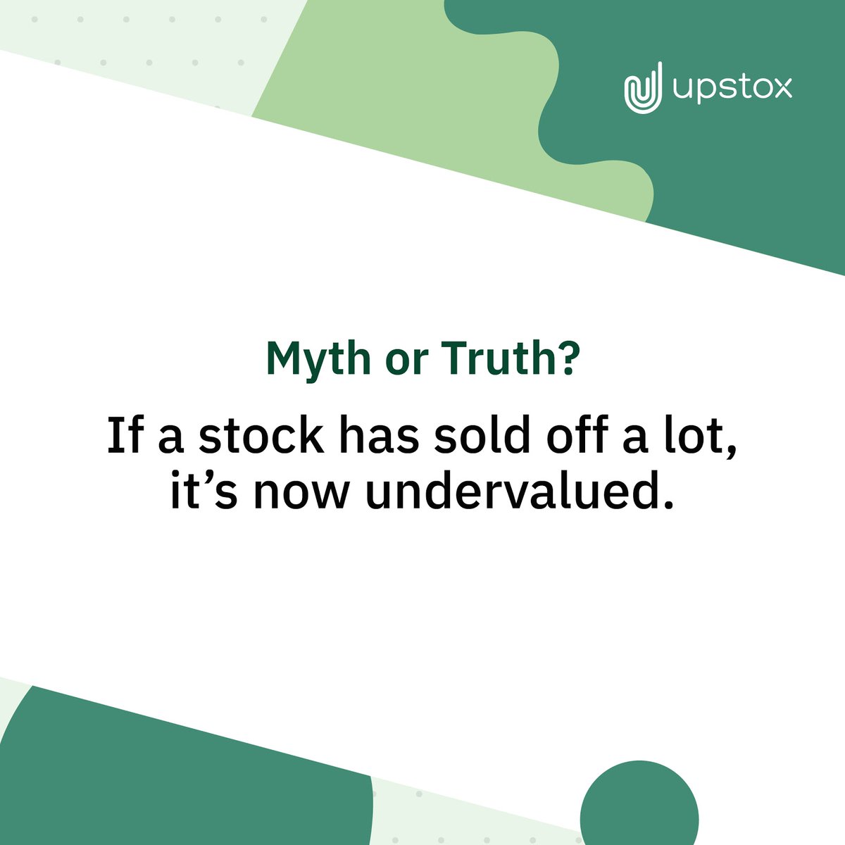 Monday myth busters 🤓🧐🤩
#Upstox #Trading #Brokerage #Broker #Investment #Trading #Finance #TradingForAll #InvestmentForAll #Deal #Profit #TraderThings #TricksOfTheTrade #TradingTips #TradeWithUpstox #ApilFool2020