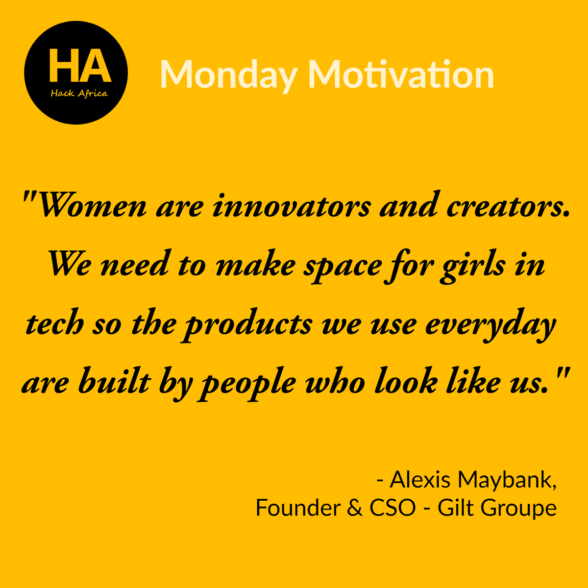 10XWomenToTech's tweet photo. Happy Monday lovelies as women in tech, we innovate often with challenges and our innovation behind solutions are vital to inclusive technology
#mondaymotivation #womenintech #blackwomenintech #womeninstem #womentech #stemsquad #computerscience #softwareengineering #girlswhocode https://t.co/Dd58j0qEZY