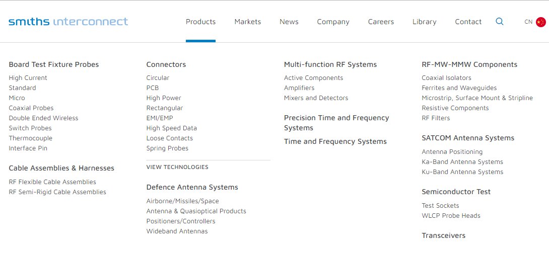 smithsinterconn's tweet photo. Through our new product navigation bar you can easily find the right connectivity solution for your innovative design, click thought and browse it https://t.co/IHwe7QWLDw #findyoursolution #connectivitysolution https://t.co/bDFJzv2TR5