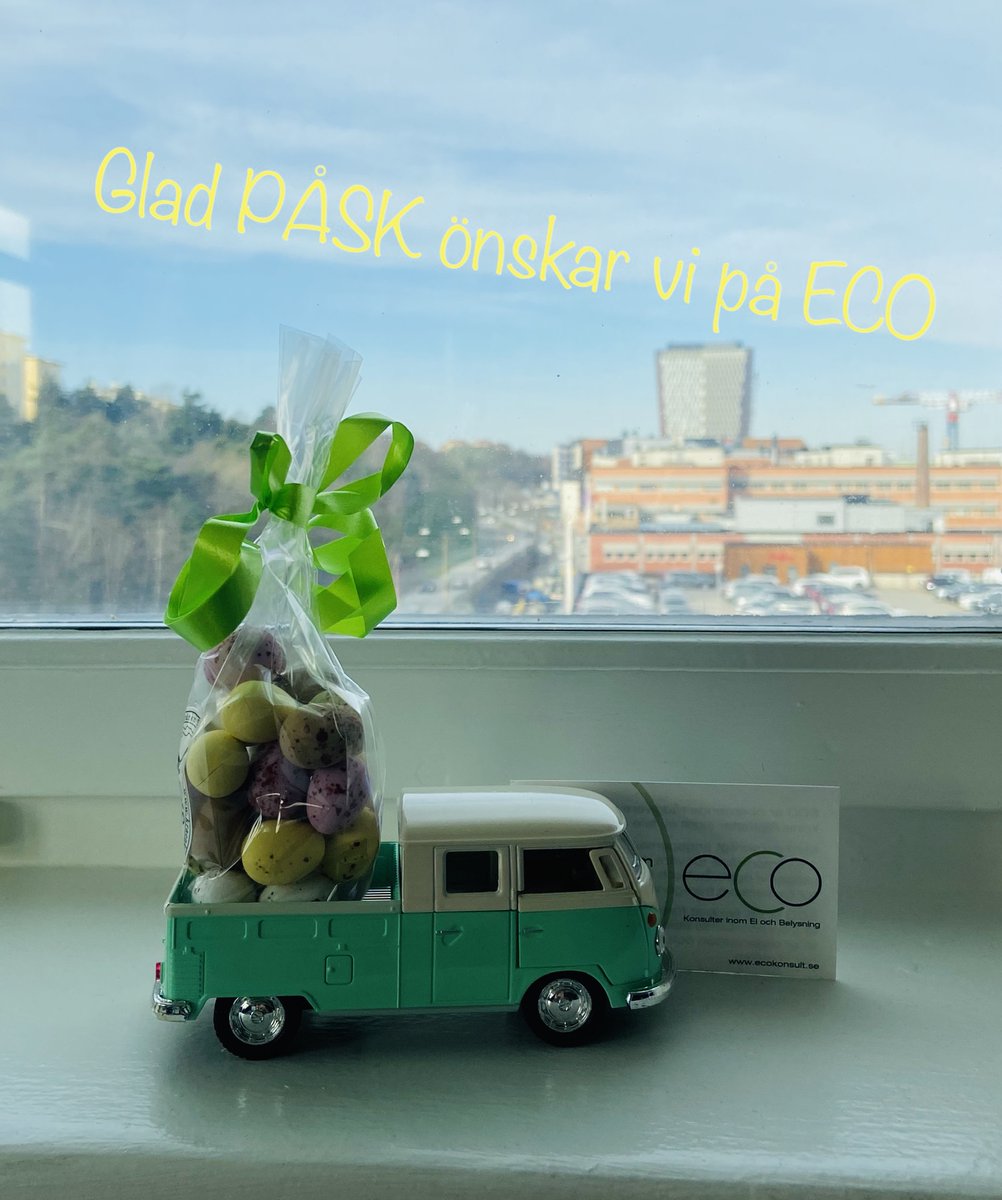 ecokonsult's tweet photo. Glad påsk önskar vi på ECO. #ECO #Påsk https://t.co/kcG5B9QKtm