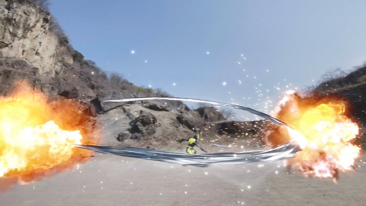 Omgiamonfire's tweet photo. Seeing Gai having trouble handling Zero-One in his base suit really hammers home how he's a mediocre fighter with a third rate suit.
#ZeroOneZeroOne https://t.co/kH8IqlDzmh
