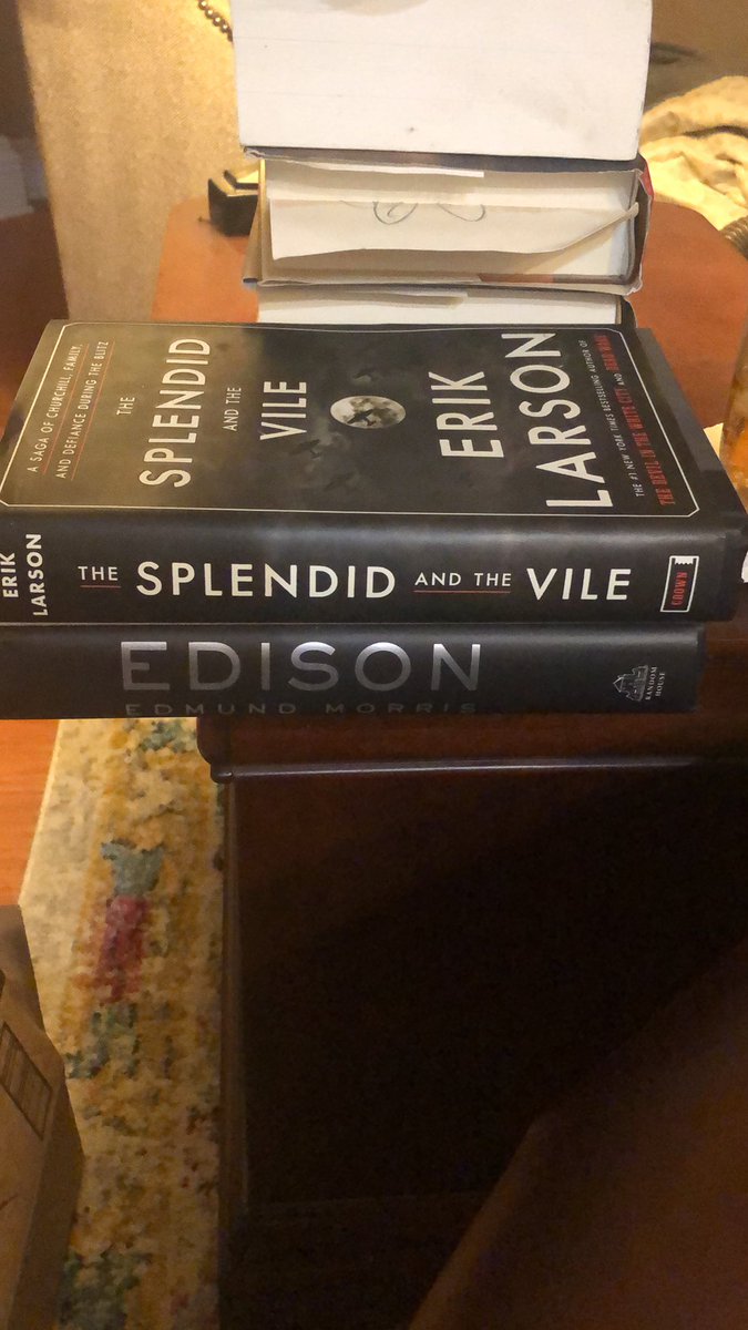 Mark_J_Walker's tweet photo. @exlarson I just finished the Splendid and the Vile. Fantastic book, as are all the rest of your works. Stay safe and I look forward to the next one! https://t.co/TgWWXPDFoR