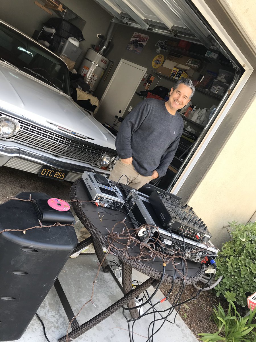 That is crazy Christopher I had a Dj session today too .. my neighbor Tanya took over and did a better job then me .. it’s ok .. we will get them next time #educationishistory_2020