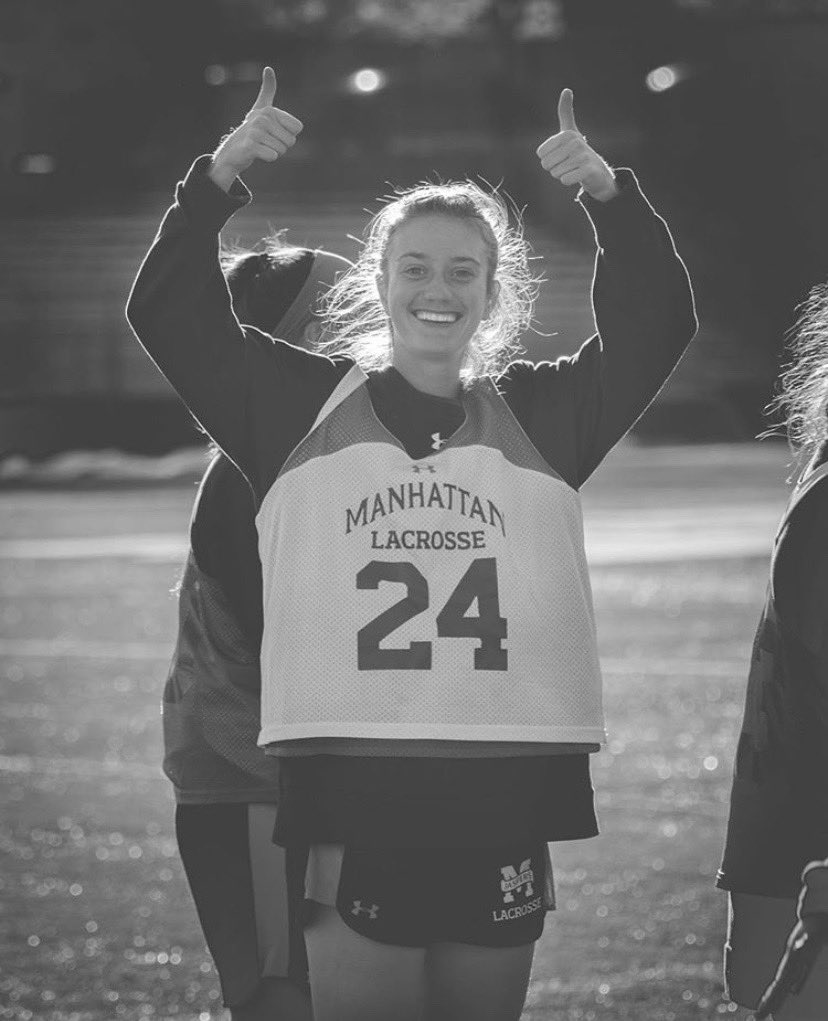 PhillyBlastLAX's tweet photo. Today’s #spotlightsunday features #blast2016 #blastalum Liz Toohey! Liz is a senior at Manhattan College (D1), majoring in math & minoring in economics. Next year, she’ll be taking her 5th year to continue playing with @ManhattanWLax & earn her MBA! https://t.co/EhNimgg8b2