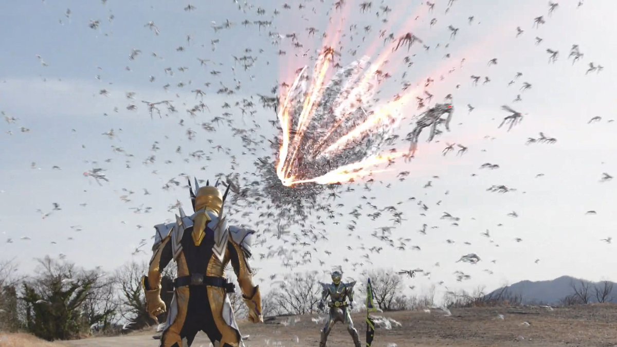 Omgiamonfire's tweet photo. Any Rider kick that references Faiz is a good rider kick.
#ZeroOneZeroOne https://t.co/JDcaC5NLn9