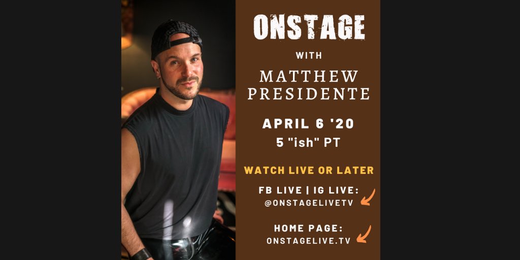 mattyprez's tweet photo. Tomorrow I’ll be streaming on @onstagelivetv - playing a few tunes and chatting with the one and only @FionaForbes #CanadaPerforms https://t.co/pjpe3ySWqM
