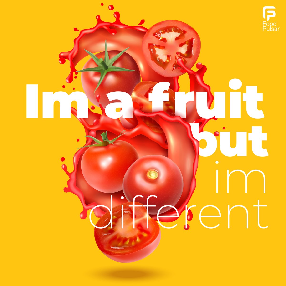 foodpulsar's tweet photo. Even though tomato is used as a vegetable in our kitchens, botanicallyl it is a fruit. It is because of its different nature that we don’t use it in a fruit salad.  Be unique like a tomato.

#TomatoDay #YummyVegetable #BotanicalFruit #FoodDays #FoodPulsar https://t.co/UyXwtWLkUA