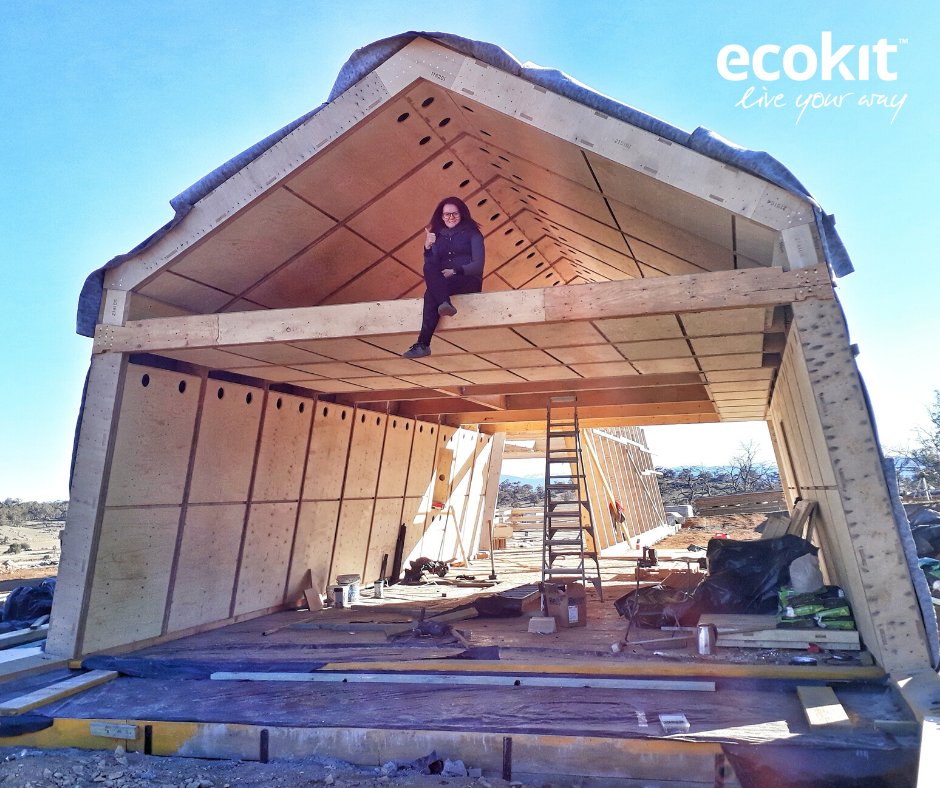 With our ecokit system you are not limited to what can fit on the back of a truck. The kit-of-parts arrives flat packed, for efficient transport. And so, you're not limited by anything else but your imagination - and our designers can help with that, too! buff.ly/2RcuO1O
