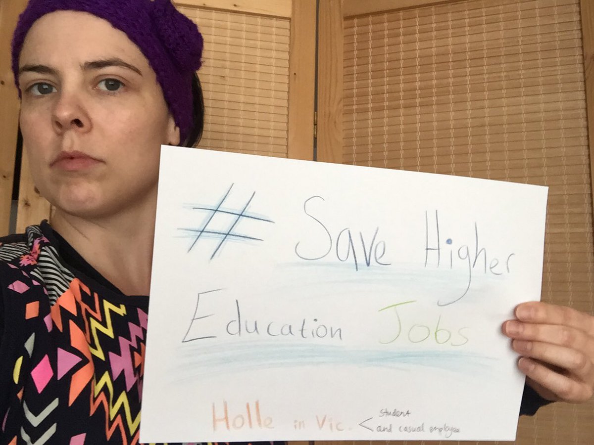 humaningaround's tweet photo. @ScottMorrisonMP Australia needs higher ed. in tact, it’s time to act. #NoWorkerLeftBehind #CovidCampus #Stimulus4HigherEd https://t.co/CvelBShzvh