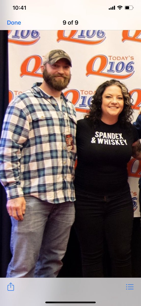 cjune51's tweet photo. @AshleyMcBryde we can’t wait to see you in October (btw, I was the one who told you my wife devastated to miss you at storytellers).. #FuckCovid https://t.co/MoQPG3wcPx
