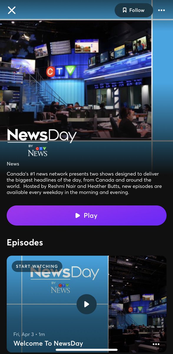 I can’t show you what CTV News Day looks like in portrait mode, but suffice to say that news footage shot for 16:9 doesn’t look great when you zoom in on it.
