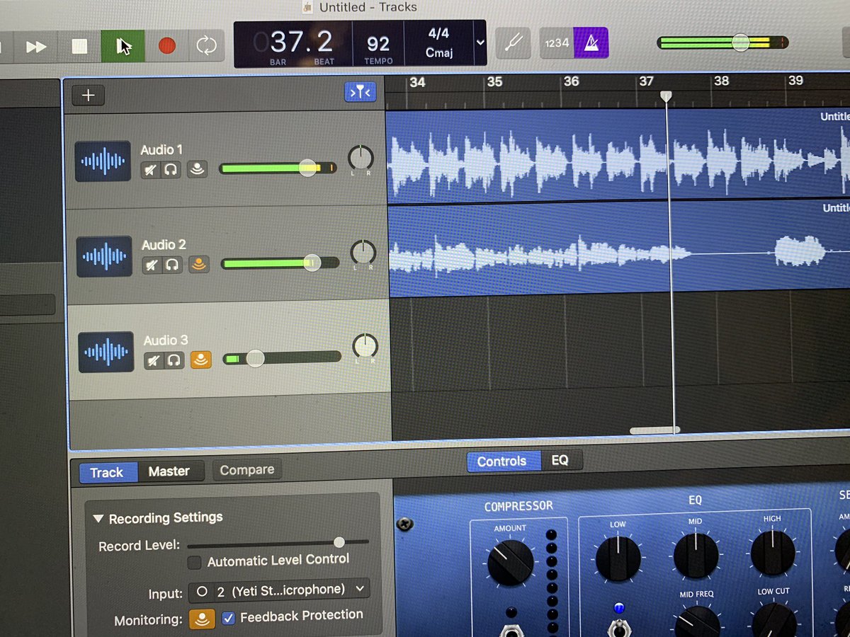 mbrooke2000's tweet photo. Learning garage band - making some sweet sweet music 😊 https://t.co/K0oUviDuQL