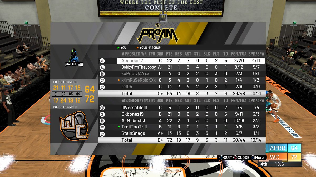 GameOver_2K_'s tweet photo. 6-1 night in @TPOLeague #LetsWreck https://t.co/P3pT5L6YM7