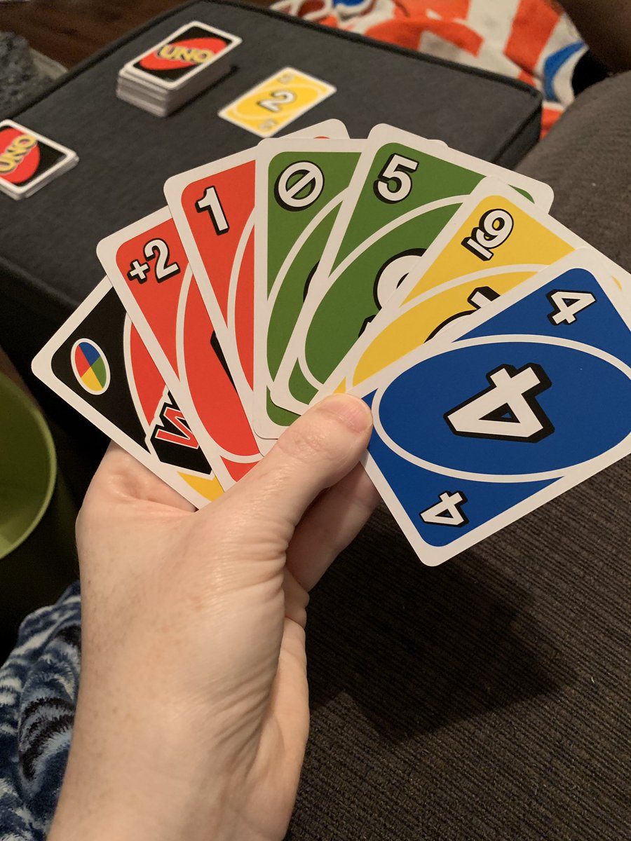 MrsHackworth2nd's tweet photo. Family game night! I forgot how much fun Uno is. #VaughnSelfCare @VaughnElemFISD https://t.co/jmLqlI9A8i
