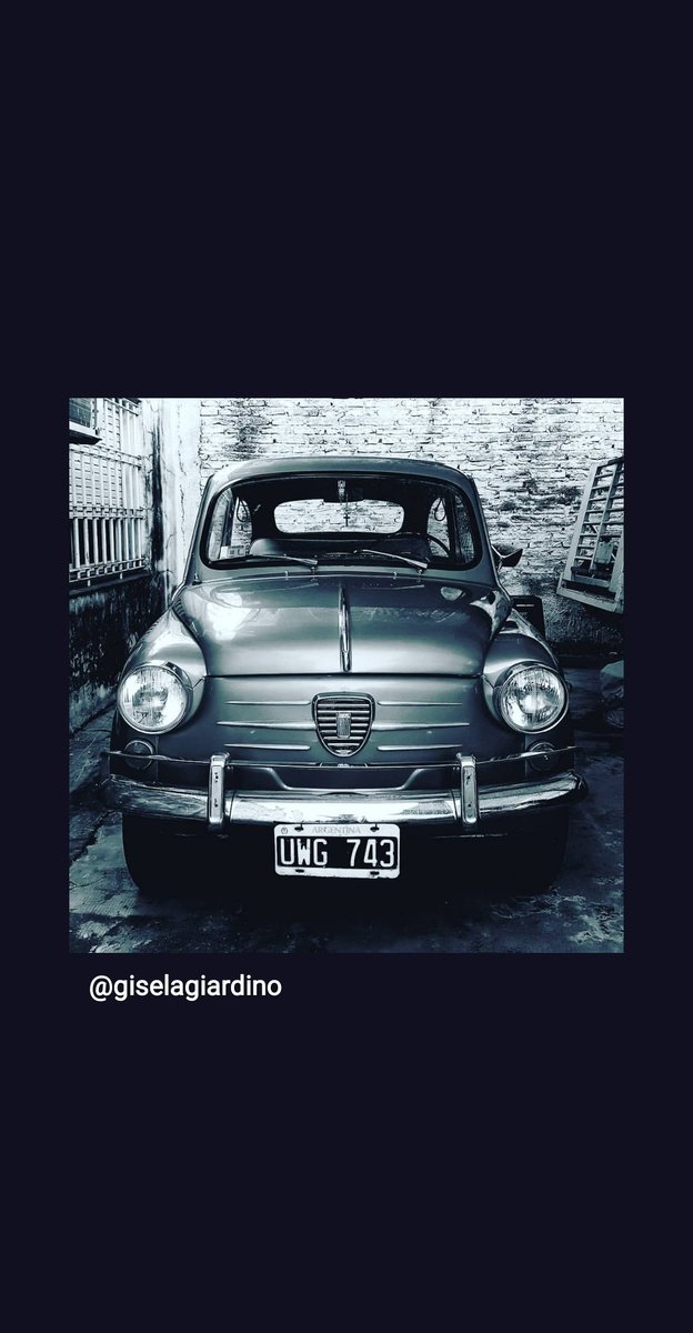 giselagiardino's tweet photo. @tuSEAT @NetflixES Así se habla! A mi 600 '64 lo amo como a nadie y es para toda la vida ❤ https://t.co/3TJdXgfSJo