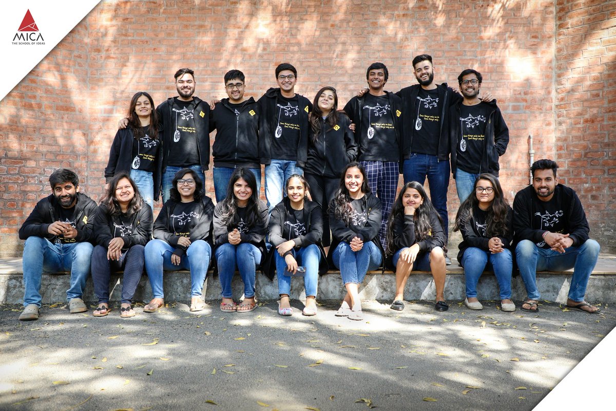 MICA_Ahmedabad's tweet photo. The Alumni Engagement Committee, the soul of MICA, take their role of being in the business of nostalgia very seriously and ensure that the past and the present meet, and together, build a way for the future.
Presenting @micaalumni team of 2019-2020:
#LifeAtMICA #CommitteesatMICA https://t.co/H6Ntz9GSfH