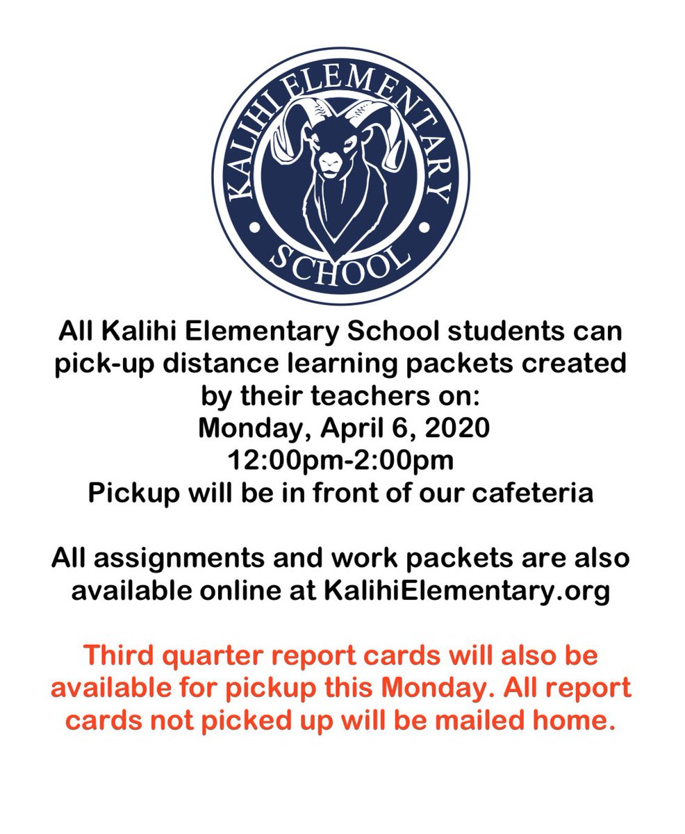 Kalihi Elementary (@kalihi_rams) on Twitter photo 