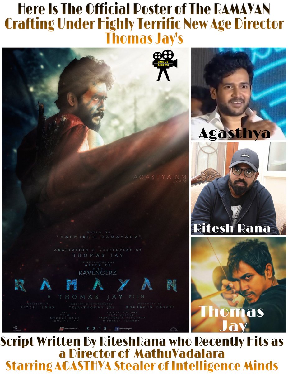 uma_prabhaspubc's tweet photo. Trend Alert!🚨
Here We Go .....Guys #RAMAYAN2020 Tie This 🔖
let's Go 🚦Here is the Poster of #RAMAYAN2020
Ask me for more By using this tag #RAMAYAN2020
@sunnyjohn001 @odear_jaan @DhagadRahul @PBboxOffice @Rupendr04355275 @Prabhakareddie @Mahi16523 @SubbuRayudu13 @sri37333 https://t.co/1Ud5qTpdMs