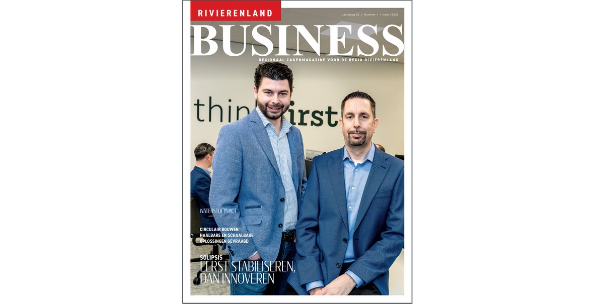 Nét voor de coronacrisis werden collega's Nigel Buis en Andries Rooijens geïnterviewd over werkplekbeheer door Solipsis. Juist nu erg relevant! Lees het volledige artikel in Rivierenland Business hier: blocks.mvmm.nl/view/Rivierenl… #solipsis #digitalewerkplek #digitalisering