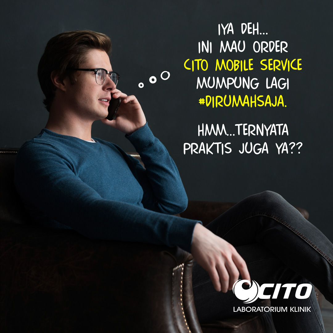 labcito's tweet photo. Halo sahabat sehat CITO!

Kini tidak perlu ragu lagi! Anda bisa melakukan #CekLabDariRumah dengan layanan #CitoMobileService dari Laboratorium Klinik CITO.

#labcito #citomobileservice #tipsehat #jagajarak #dirumahsaja #stayathome #covid19 #viruscorona #socialdistancing https://t.co/4hd4SY7ClD