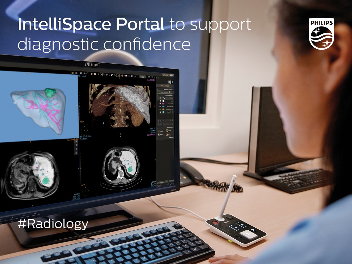 PhilipsBlore's tweet photo. With #IntelliSpace Portal, #healthcare providers can implement one standardized #workflow across the #enterprise, providing everyone with a standardized view and tools they need anywhere in the department. #Philips #Radiology #Healthcare #Health https://t.co/ZLemExqcEo