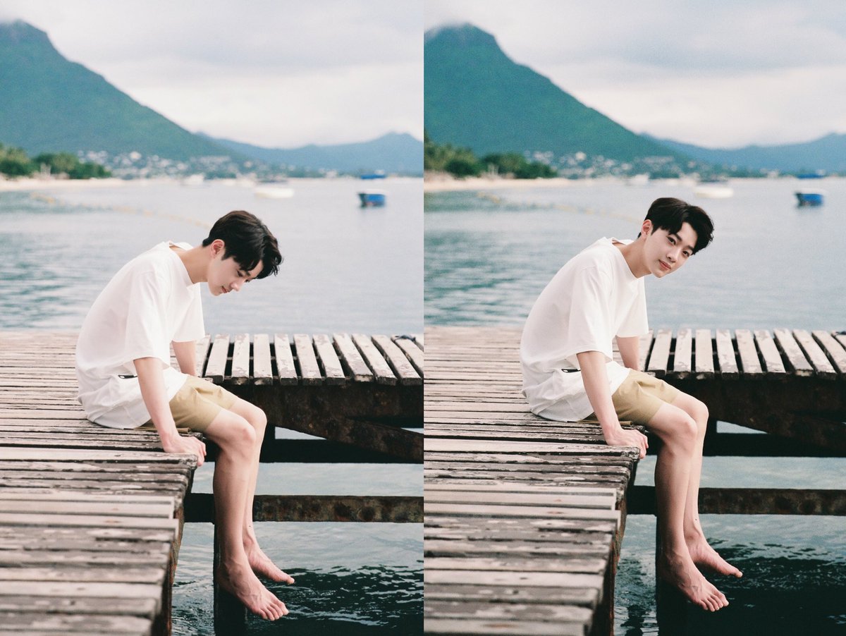 sumpang's tweet photo. ชอบเซตนี้ของควานลินนะ สยายๆเหมือนได้ไปทะเลด้วย 💛 https://t.co/LzGU4E2UcL