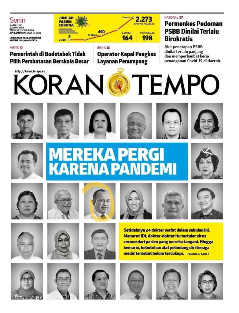 jiemiardian's tweet photo. Akhir akhir ini grup chat dokter jadi sesuatu yang ga sanggup saya buka. Bukan karena hoax kaya grup keluarga, bukan. Tapi karena setiap hari ada saja berita dukacita.

Salam hormat kepada dokter sekalian. Kematian dokter sekalian bukan sekadar angka, kalian adalah pahlawan. https://t.co/M64wrVCv6O