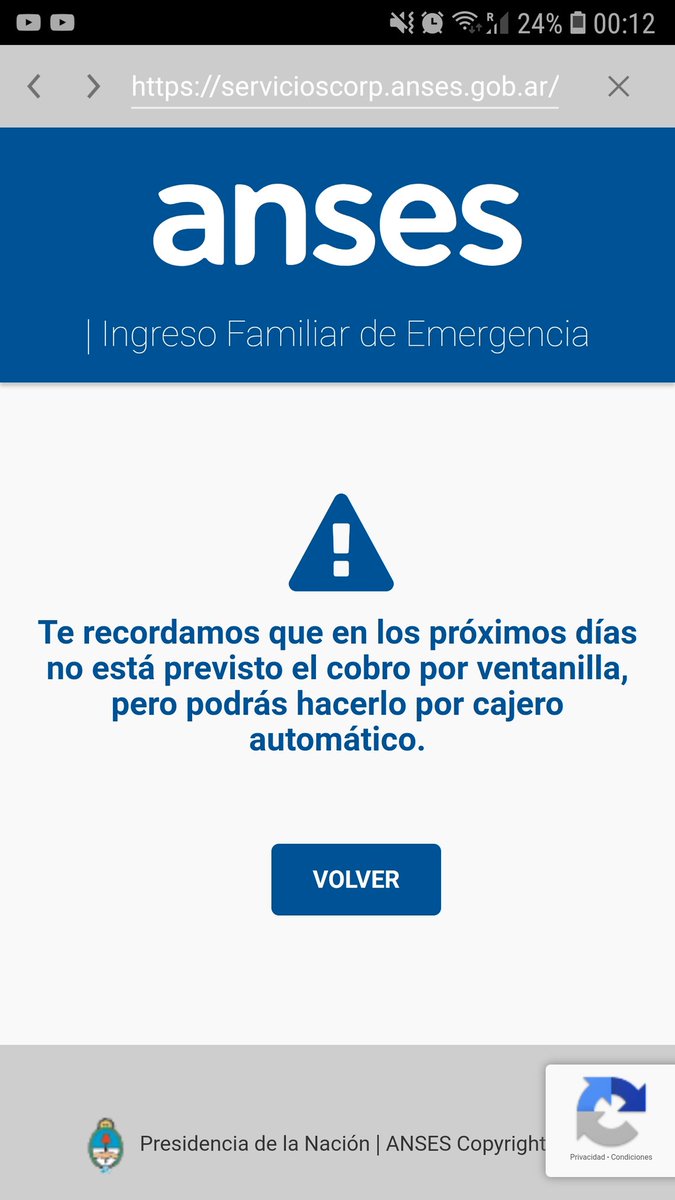 cejasDamian's tweet photo. @honeyclems @ansesgob Es raro q sea x el auto .yo tengo una moto Q creo q vale  más ..Y salí creo me dice esto https://t.co/YPhQesYQX5