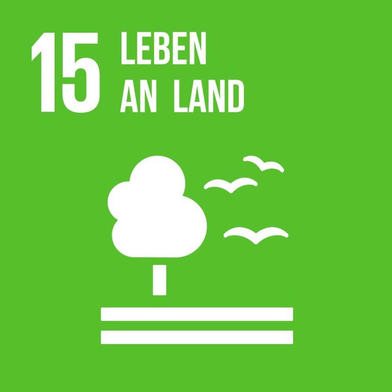 #SDG Nr. 15 👉🏼 Leben an Land

Für die #Zukunft werden Konzepte benötigt, die eine positive #Entwicklung der #Gesamtwirtschaft mit dem #Schutz und der nachhaltigen Nutzung der Böden, #Landflächen und #Wälder in Einklang bringen.