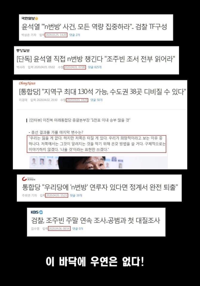 n번방 조작 시나리오

“조주빈, n번방과 여권 인사와 연관 있다구 한 마디만 해주면 돼. 나머지는 우리가 알아서 다 할께. 형량도 줄여주고 최대한 선처해 줄게.” 이러구들 있겠지?

선거직전 터트릴거 같음..