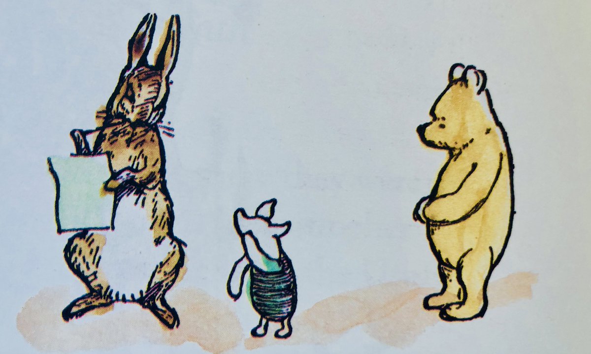 “It’s hard to be brave,” said Piglet, “when you’re only a Very Small Animal.”
“It is because you are a very small animal that you will be Useful in the adventure before us,” said Rabbit.
Piglet was so excited at the idea of being Useful that he forgot to be frightened. ~A.A.Milne