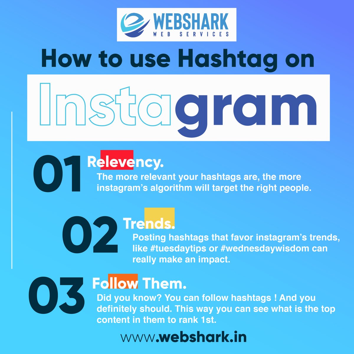 webshark_in's tweet photo. Know How your business can benefit from an Instagram marketing strategy.
#seo #seotips #socialmediamarketing #socialmedia #socialmediatrends #marketers #trends #socialtrends #webshark #digitalmarketing #instagramtips #instagram https://t.co/QO177LuWfN