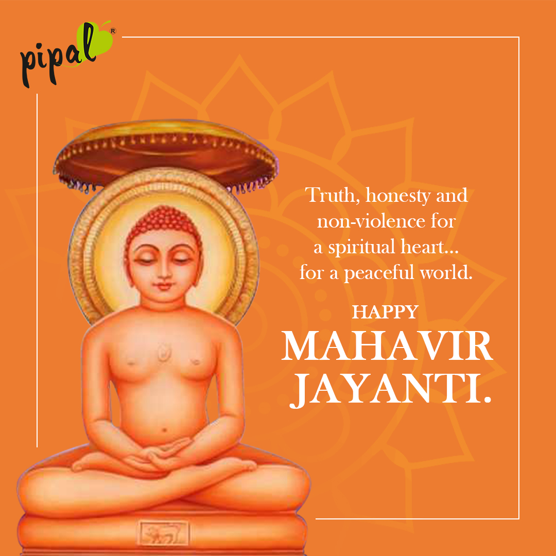PipalProducts's tweet photo. Mahavir had chosen a simple life of meditation and self-realization over worldly pleasures; for, in the end, faith, knowledge and right conduct matter the most. Pipal Products wishes all of you a blessed Mahavir Jayanti.
#MahavirJayanti #PipalProducts #Wishes https://t.co/OMWKcvVVYF