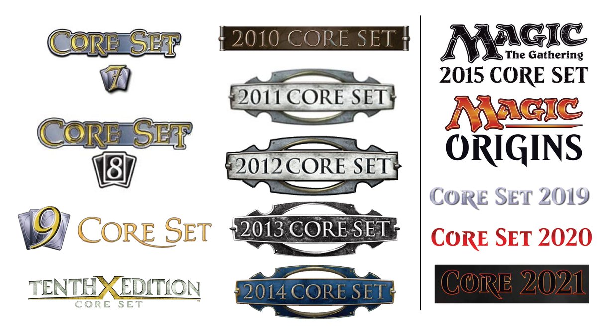 A couple people have commented about Core Sets.Now mind you, core sets have always been a little repetitive, but at least they had some character compared to since Beleren became the standard lol