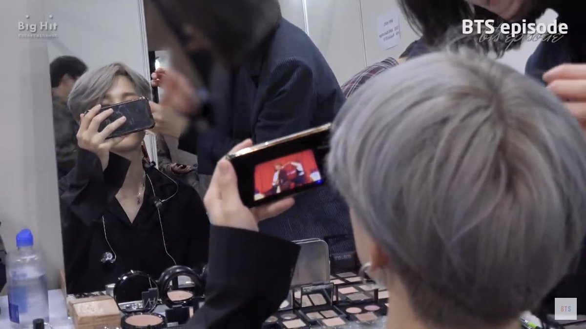 jimin getting ready with make up / hair thread  #GRWJ   #GETREADYWITHJIMIN   #JIMIN