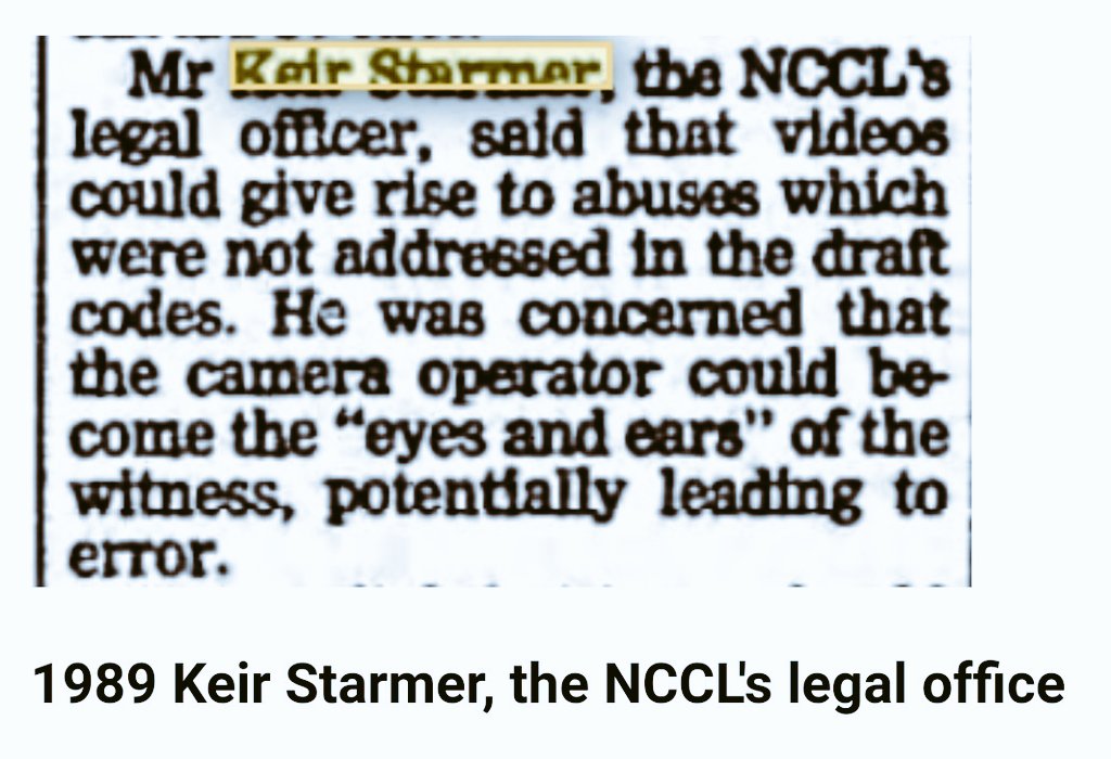 Harman hails Starmer as saviour! Well, she would, wouldn't she?Both Harriet Harman and Keir Starmer were NCCL legal officers. Harman's coverup of the NCCL's affiliation with PIE was an indelible stain on her party and the NCCL, now Liberty. https://www.dailymail.co.uk/news/article-4192338/Harriet-Harman-hails-Keir-Starmer-Labour-party-saviour.html