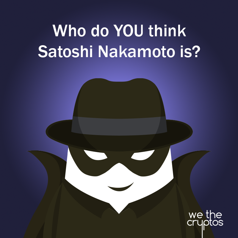 WeTheCryptos's tweet photo. There are a lot of speculations on Satoshi Nakamoto's real identity. Learn more about it here: https://t.co/8izgy0kkwS https://t.co/bNCbPIbRl5