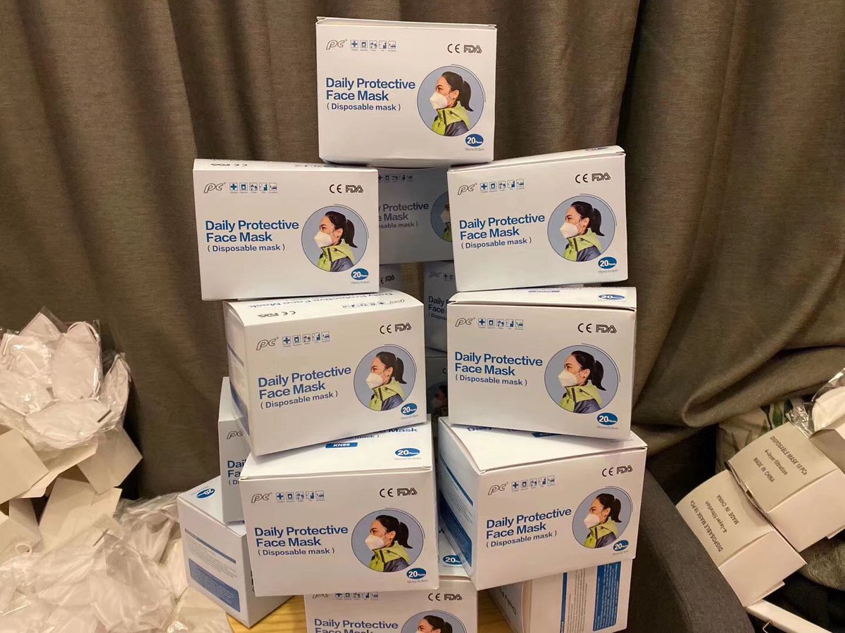 boxmakermachine's tweet image. I have stock!   KN95 without Valve. 20000 pcs left.   All documents. For export!     Whatsapp:+86－17609868826

#Coronavirustruth #MasksNow #CoronaLockdown #Coronavirus #N95 #kn95 #N95masks