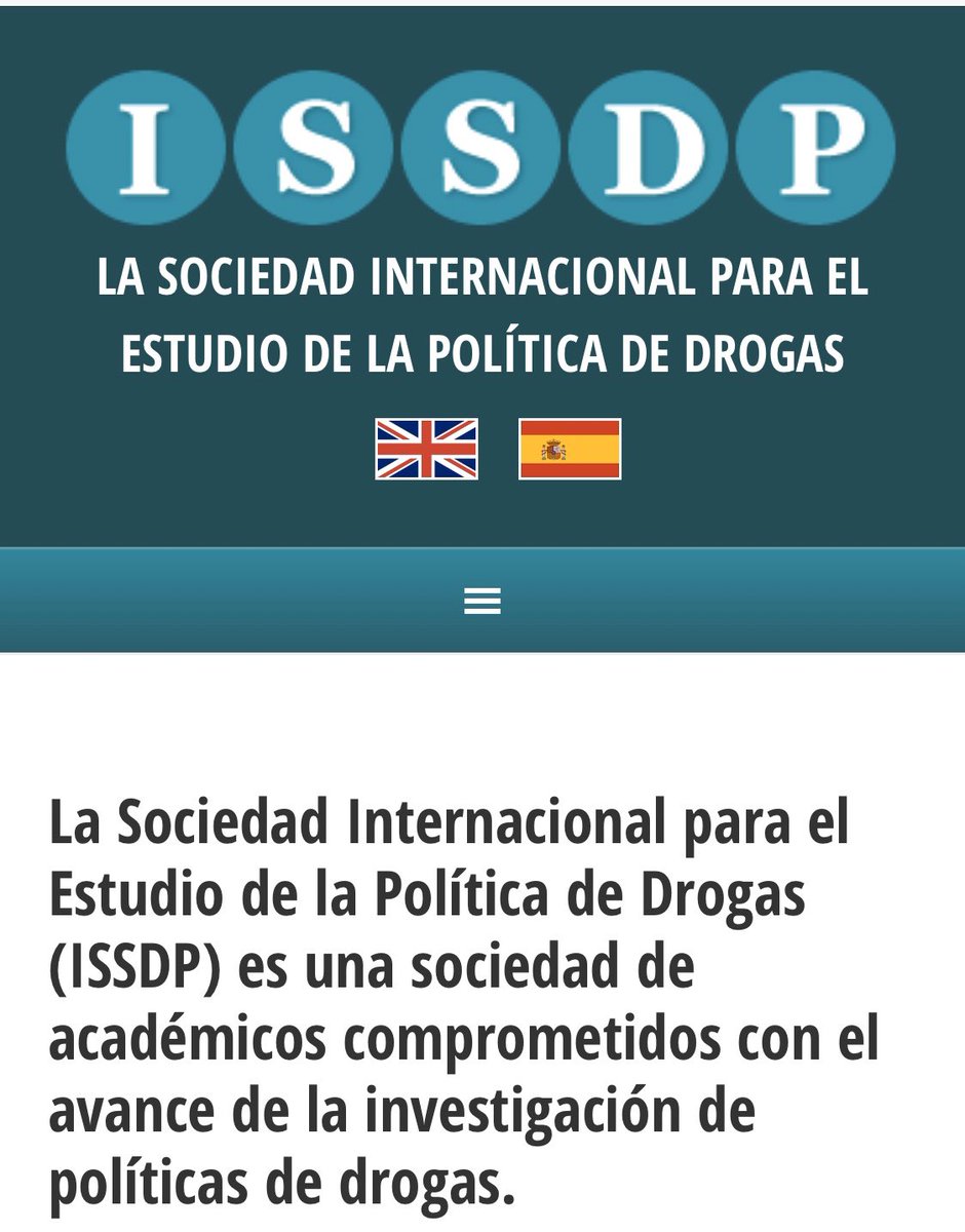 ISSDrugPolicy's tweet photo. Exciting news - the #ISSDP website is now available in #Spanish ๐ช๐ธ
๐๐๐
Check it out at https://t.co/GnfWetTUH8 and please RT
#DrugPolicy #DrugLaws #Prevention #Treatment #HarmReduction #Policing #DrugMarkets https://t.co/T0BE0YIKnF