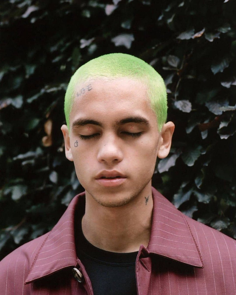 DominicFikeArg's tweet photo. Dom con el pelo verde 🤧🤧🤧 https://t.co/1CfonGNjwW